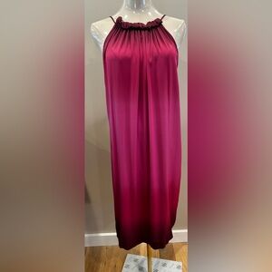 Pretty Vince pink silk ombré, great wedding guest dress!